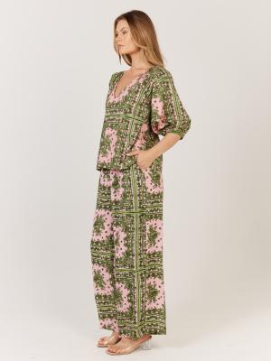 Dominica Paisley Top