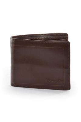 Thomas Cook Light Brown Leather Edge Wallet
