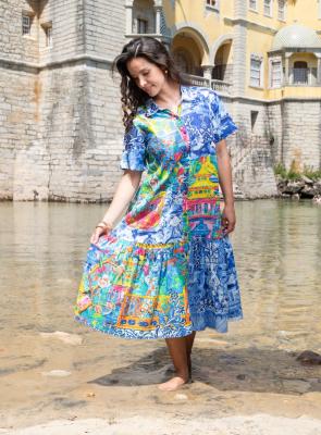 Okayama Patch Collar Dress
