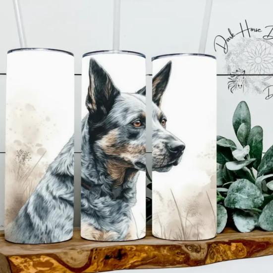 Blue Heeler Tumbler