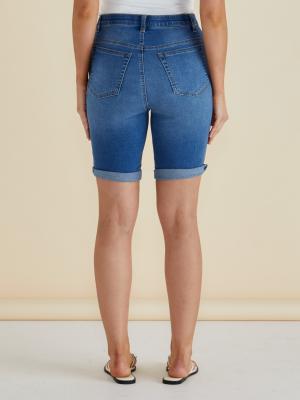 Bonnie Bermuda Indigo Mix Shorts