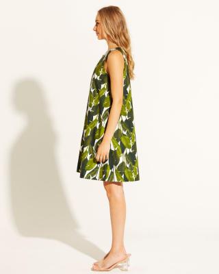 Storyteller Leaf Shift Dress