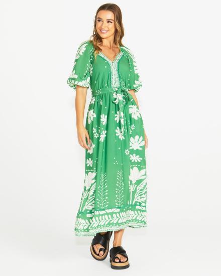 Lyndel Green Foral Dress