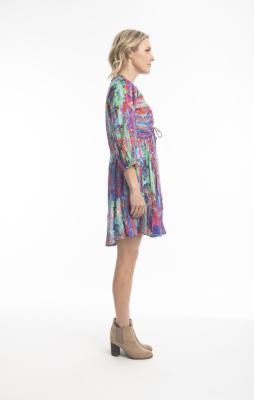 Naya V Neck Short Dress