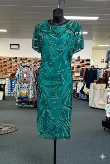 La Scala Emerald Green Dress