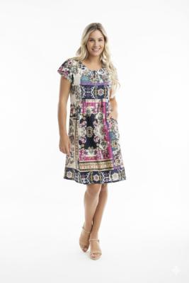 Sotavento Print Dress