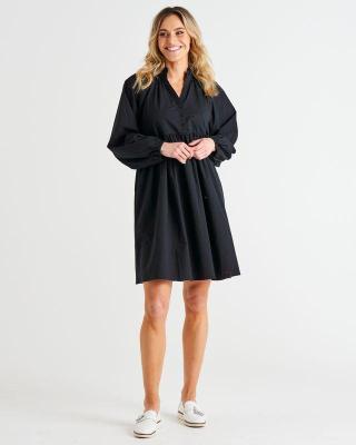 Black Cottage Dress