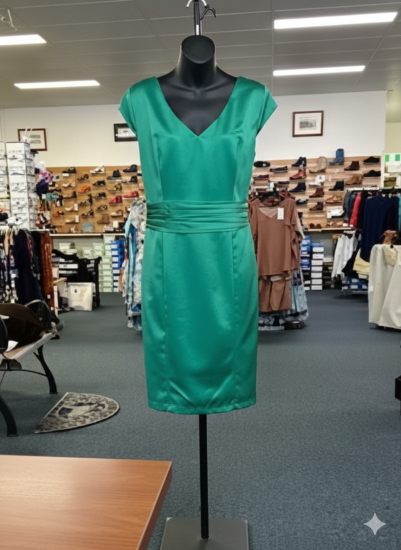 Contony Emerald Green Dress