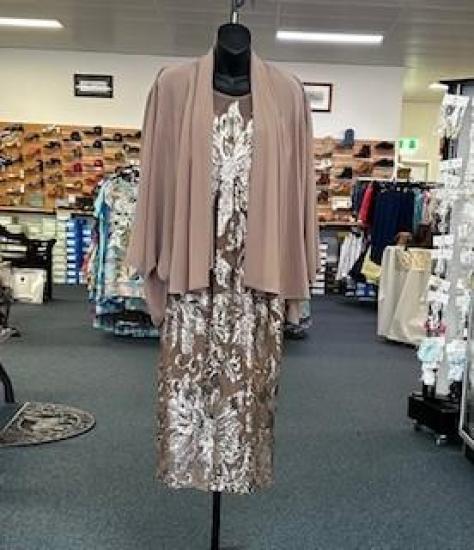 La Scala Latte Lace Dress
