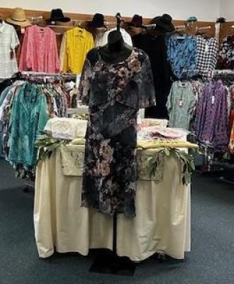Vivid Tiered Dress