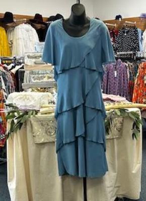 Vivid Tiered Dress