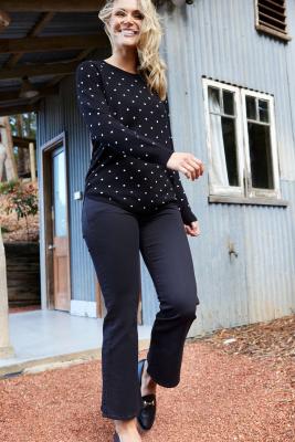 Betty Basics Stanford Stretch Denim Black Jeggings