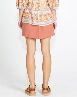 Bowie Mini Skirt Rosewood