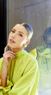 Empowered Chartreuse Top