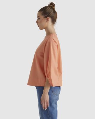 Sun Jewel Salmon Top