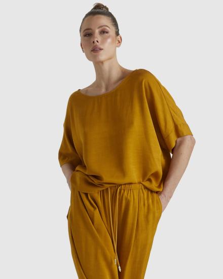 Fusion Mustard Top