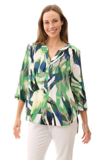 Penrith Green 3/4 Sleeve Shirt