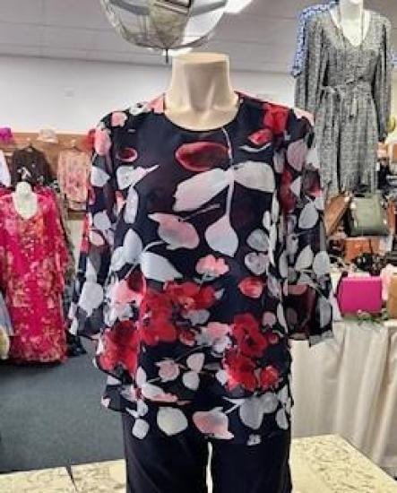 Renoma Frilled Sleeve Top