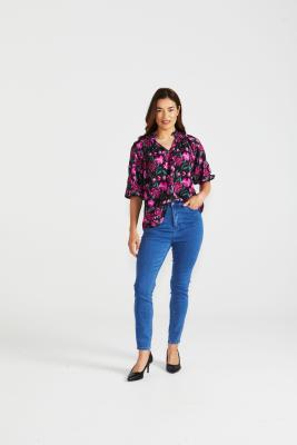 Cecilia Floral Print Blouse