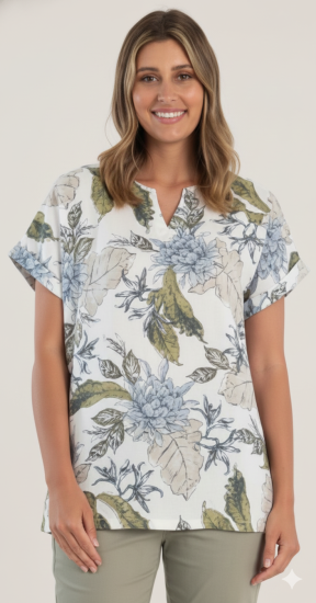 Maglia Print Top